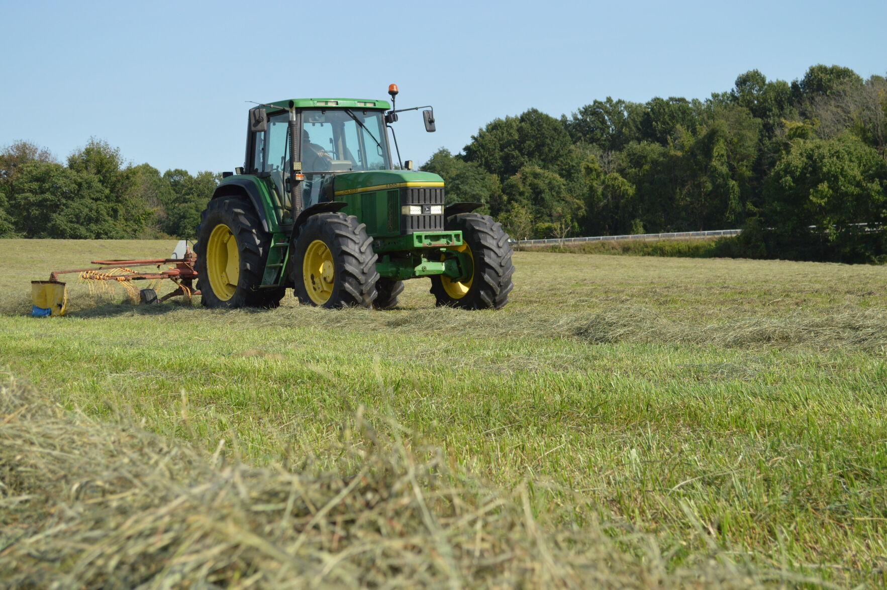 Martin in the Deere